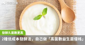 花錢買不如自己做！2種低成本發酵法，教你自製「高菌數益生菌優格」