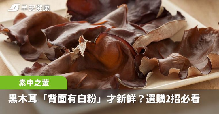 富含膳食纖維的「素中之葷」！聞一聞、壓一壓挑出優質木耳